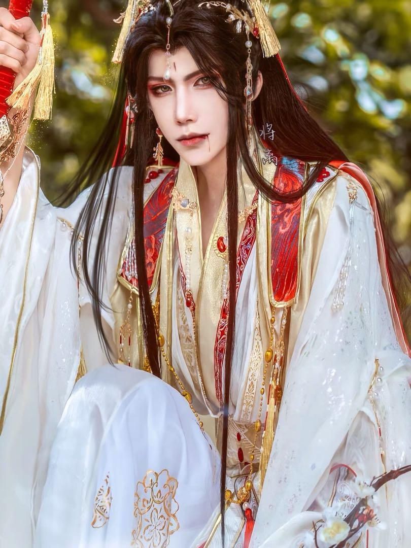 天官賜福 謝怜 コスプレウィッグ - メルカリ