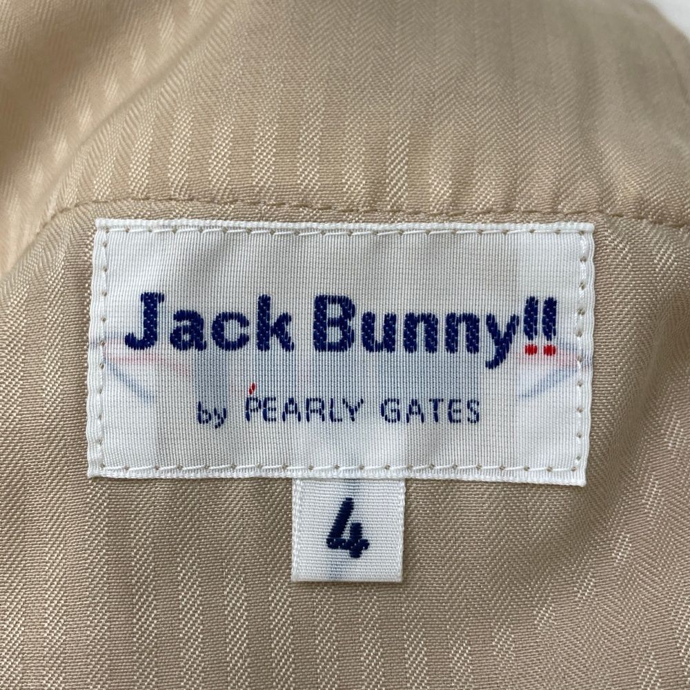 サイズ：4 JACK BUNNY ジャックバニー  ストレッチパンツ  ホワイト系 [240101472368] ゴルフウェア メンズ ストスト サイズ：4 JACK BUNNY ジャックバニー ストレッチパンツ