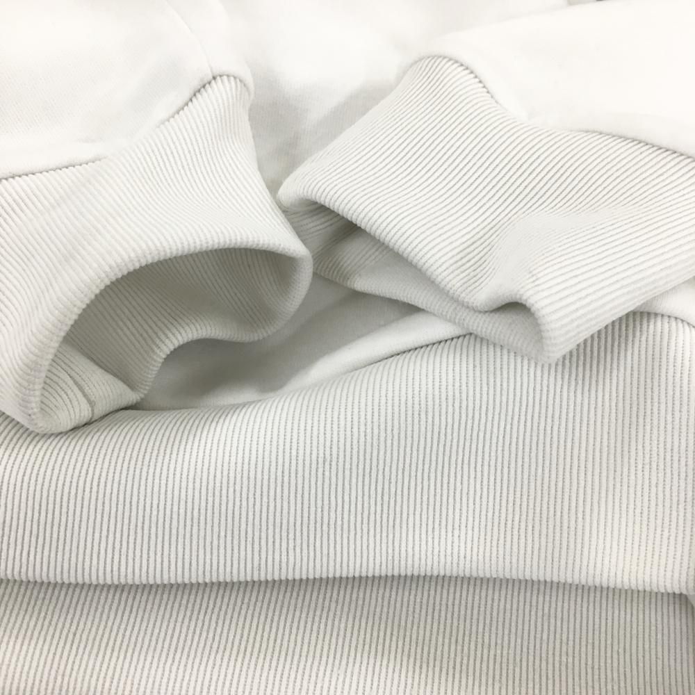 ☆SALE価格☆アンパスィ パーカー 白×ネイビー トレーナー メンズ L