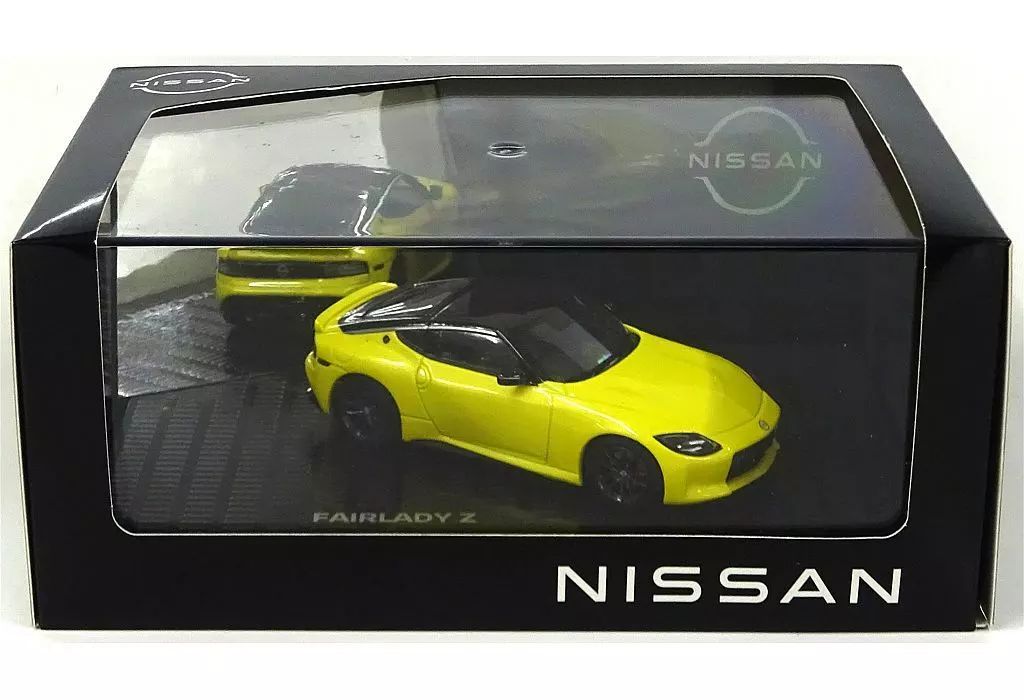 ミニカー 1/43 NISSAN FAIRLADY Z(イカヅチイエロー×スーパーブラック