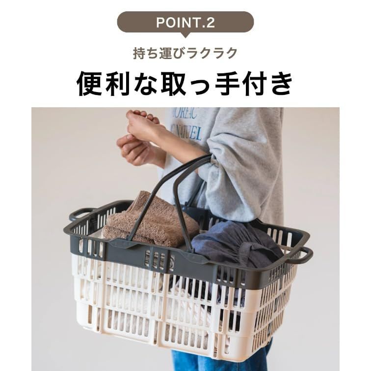 【チロホワイト3点セット】たためるバスケット 正規品　折りたたみ Amazon.co.jp: 伊勢藤(ISETO) おりたためるバスケット15L ちょい