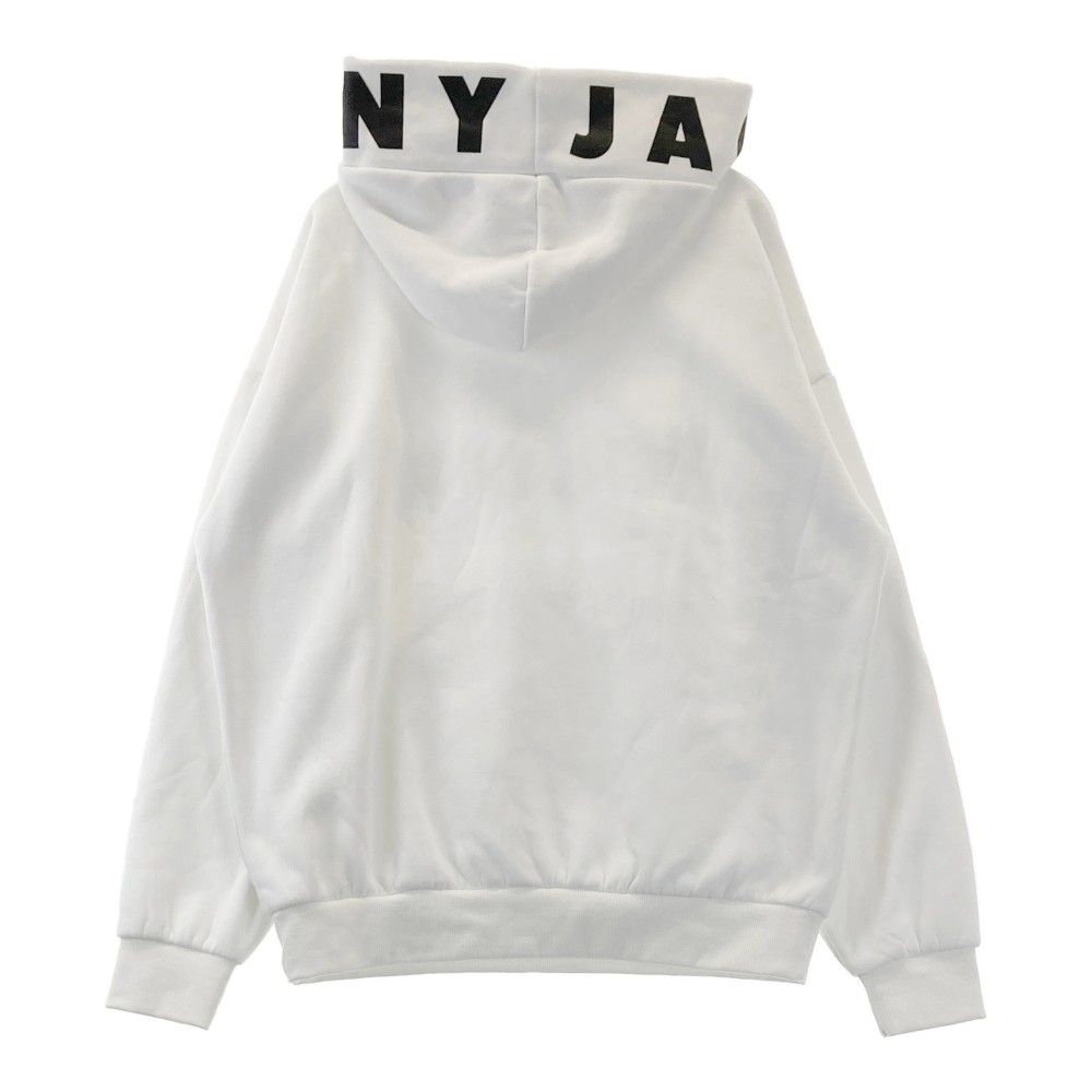 球‼️年末SALE‼️Jack Bunny!! ホワイトパーカー サイズ6 中古 メンズ ジャックバニー Jack Bunny!! パーカー 6(LL) 白 ホワイト