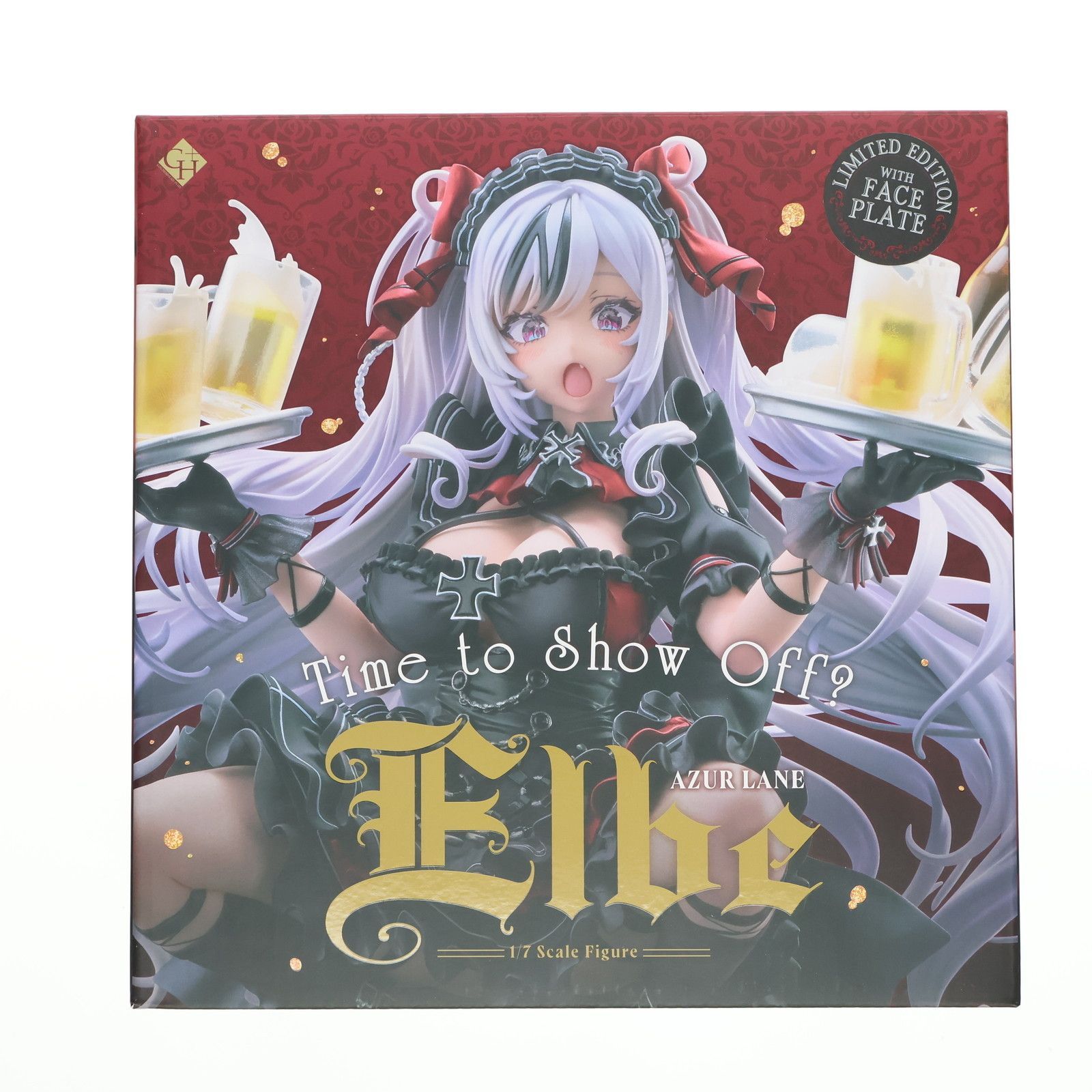 [未開封品] エルベ フィギュア アズールレーン 美少女フィギュア】アズールレーン エルベ 見せ場訪れず？ 1/7