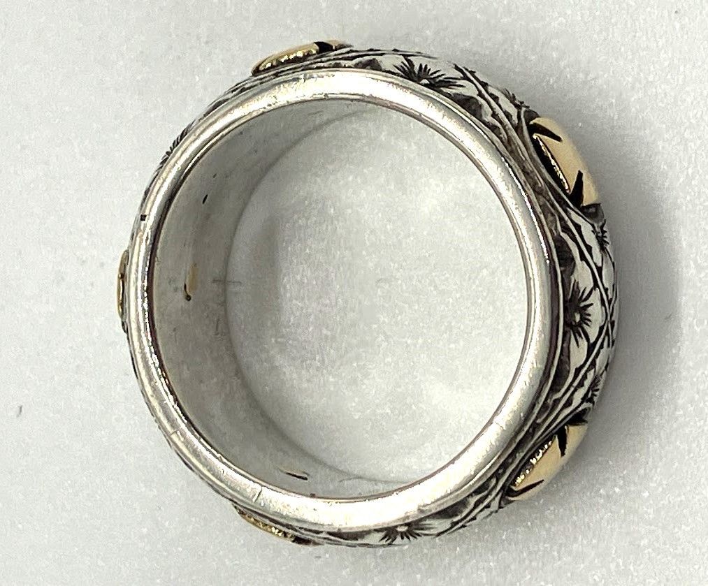 ITCWVSNVWHYO】Loree Rodkin ローリーロドキン K18 sv925 5クロス