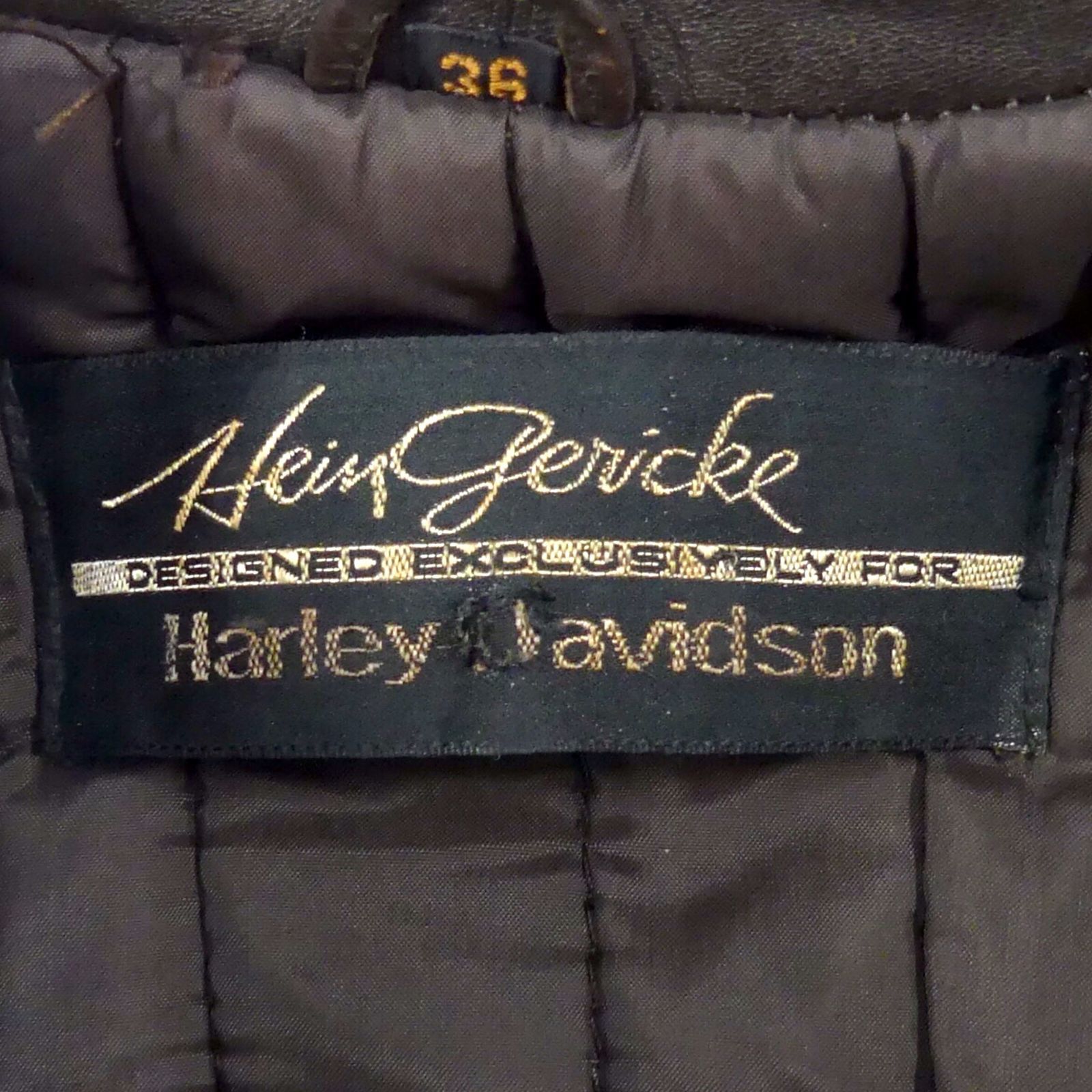 HARLEY DAVIDSON ハーレーダビッドソン ライダースジャケット 70s ヴィンテージ 36 茶 立襟 レザーライダースジャケット_サイズS一覧←SEULB屋着古← HS345 FFCRYSTALESIA_COM