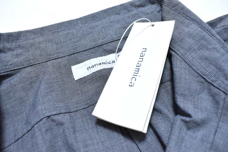 新品 nanamica ナナミカ Regular Collar Wind Shirt【S】【L