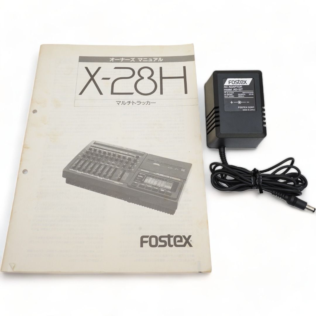 FOSTEX X-18 フォステクス カセットMTR 動作品 箱 説明書 有 - 楽器、器材