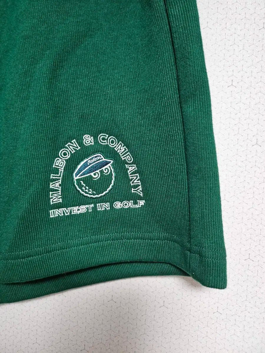 商品は通常配送無料。 本物 マルボーン スウェット ショーツ ウエストゴムハーフパンツ 82