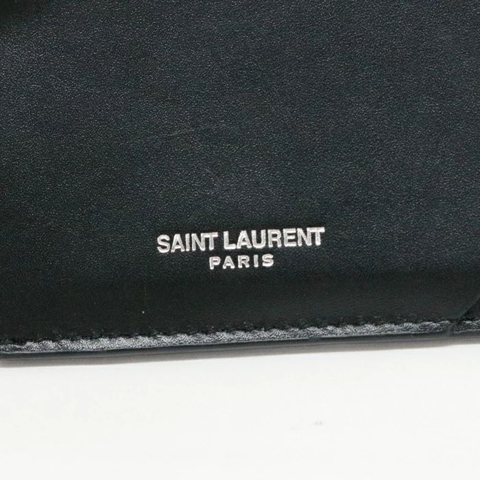 サンローラン SAINT LAURENT フラグメント ジップポーチ カーフ サンローラン SAINT LAURENT フラグメント ジップポーチ カーフ