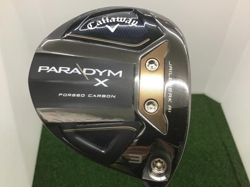 キャロウェイ PARADYM X 3W フェアウェイウッド FW 純正特注シャフト フレックスS メンズ 男性用 右利き 右用 Cランク ゴルフクラブ