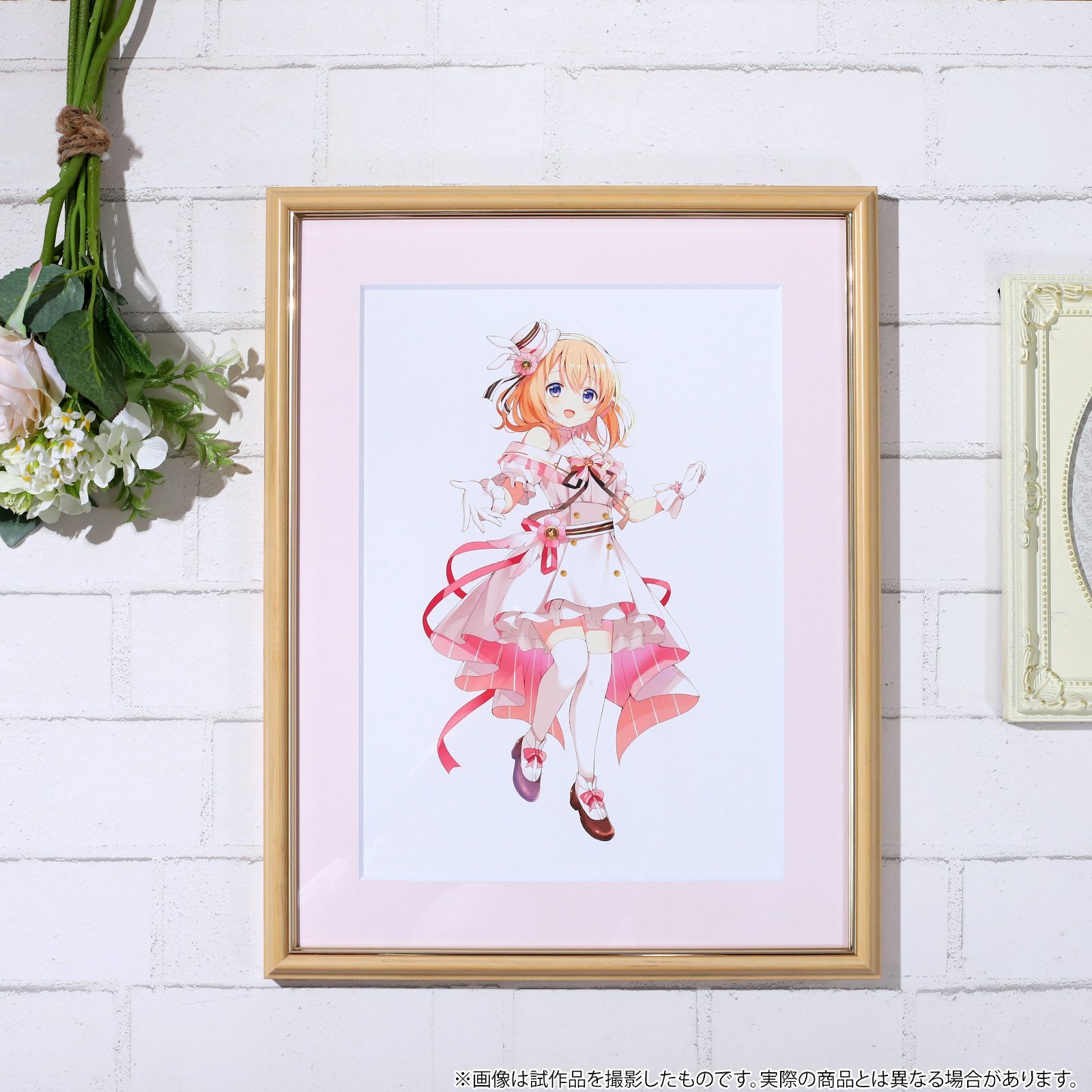 ごちうさ ご注文はうさぎですか?展 Cafe Lumiere 複製原画