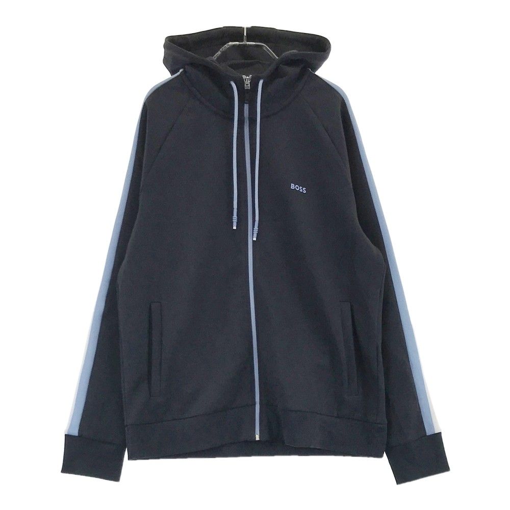 HUGO BOSS GREEN　ヒューゴ ボス グリーン  セットアップ ジップジャケット パンツ  ネイビー系 L [240101353531] メンズ