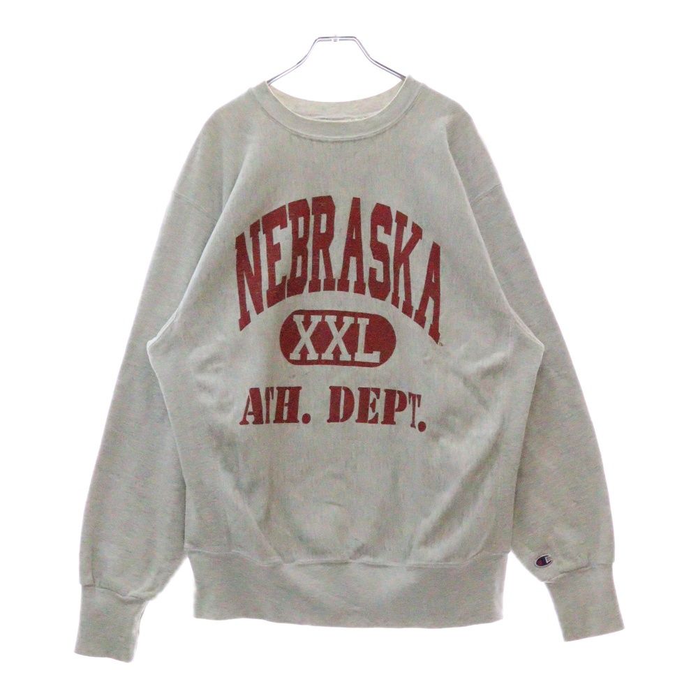 若者に人気のブランド (チャンピオン) CHAMPION 90S NEBRASKA WEAVE REVERSE VINTAGE トップス