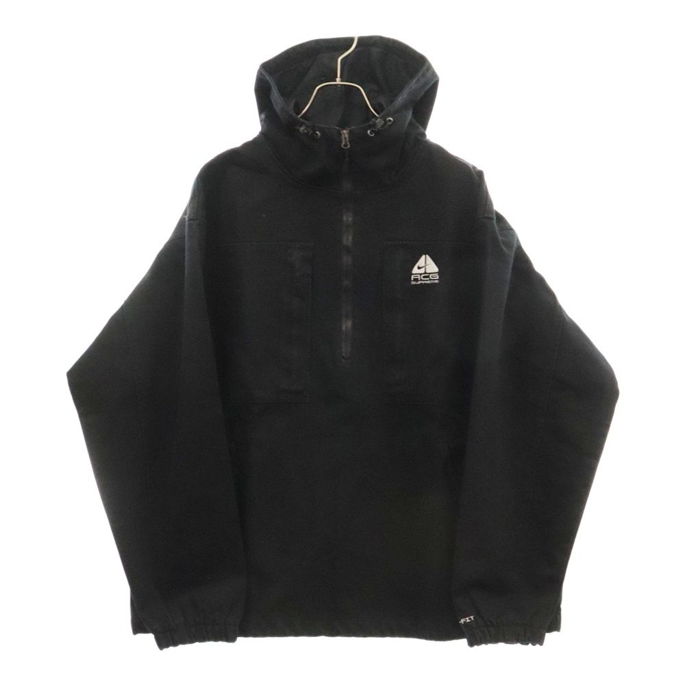 シュプリーム ナイキ ACG デニム プルオーバー DO7198-010 黒 S SUPREME (シュプリーム) ×NIKE ACG DENIM PULLOVER DO7198-010 ナイキ