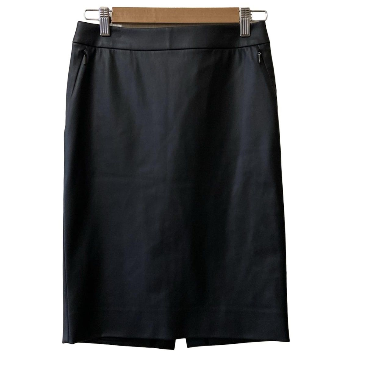 EPOCA(エポカ) スカート サイズ38 M レディース美品 - 黒 ひざ丈  