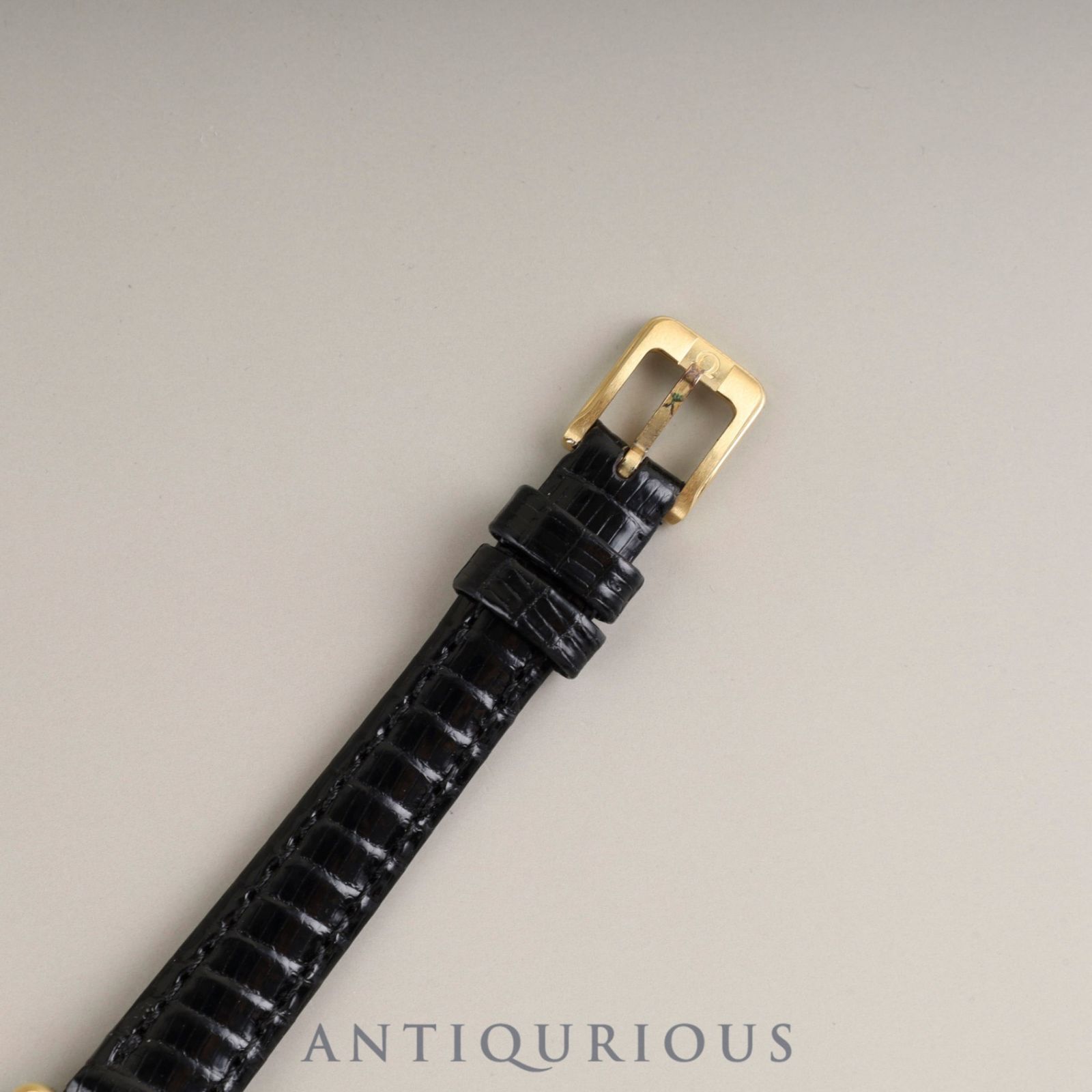 オメガ デ・ヴィル 595.0070 クォーツ Cal.- GP 革 純正尾錠（GP  