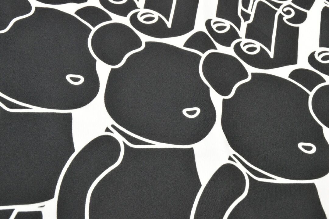 コムデギャルソン COMME des GARCONS Tシャツ ロンT ベアブリック Sサイズ 白 コットン 日本製 AD2020 レディース F-S4674 コムデギャルソン COMME des GARCONS Tシャツ ロンT ベアブリック S