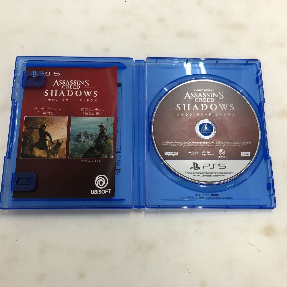 PlayStation - アサシンクリードシャドウズ PlayStation 5 新品】【即納】【限定】アサシン クリード シャドウズ
