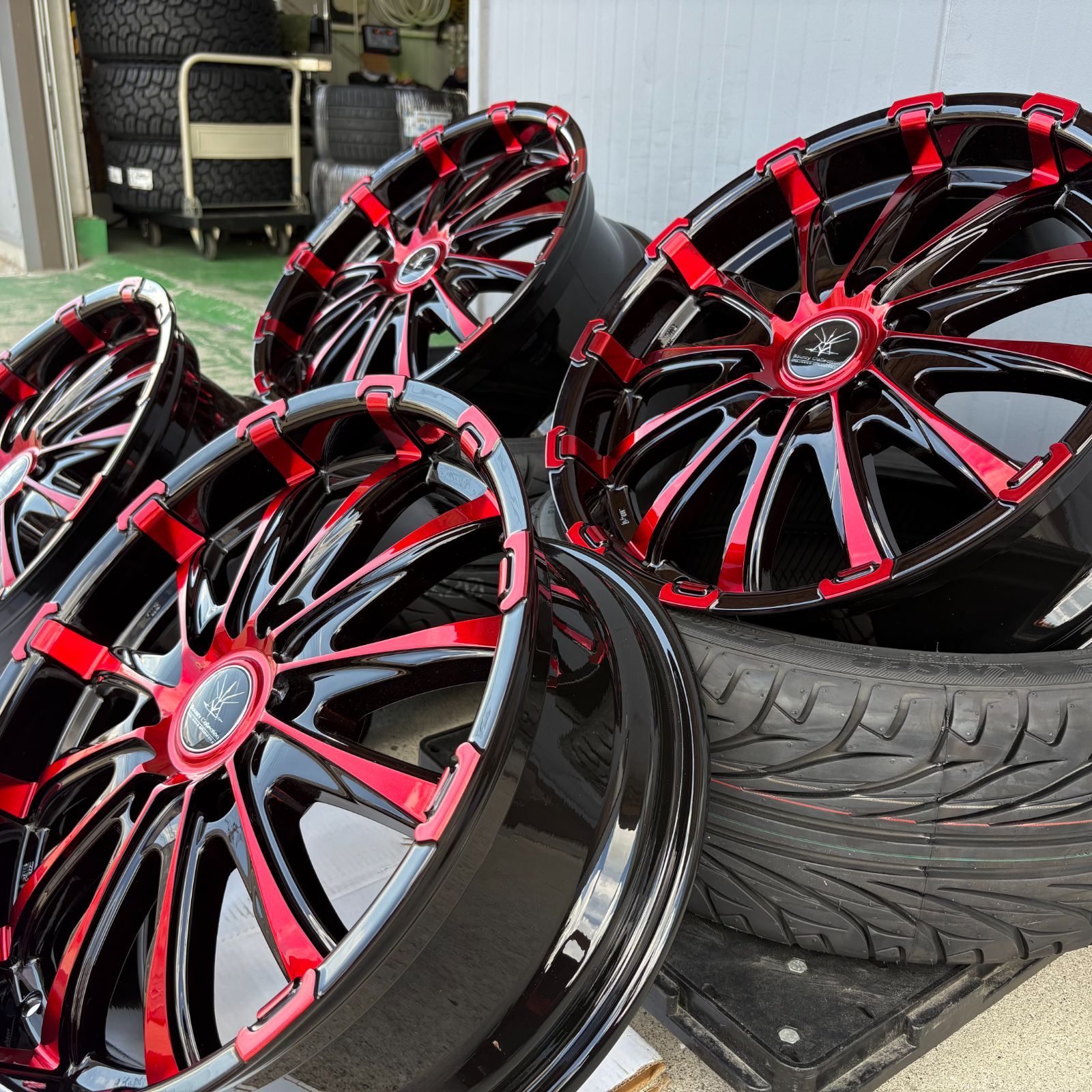 ハイエース アルミホイール18インチ 4本セット 安売り中専用