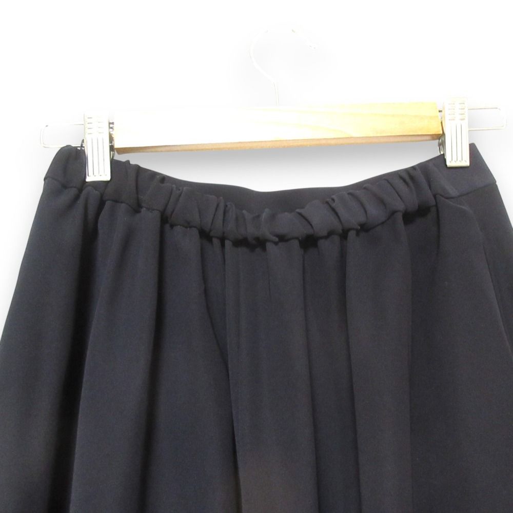 【ENFOLD】DRAPE COCOON SKIRT　ダークネイビー　サイズ３８ DRAPE COCOON SKIRT（300HS231