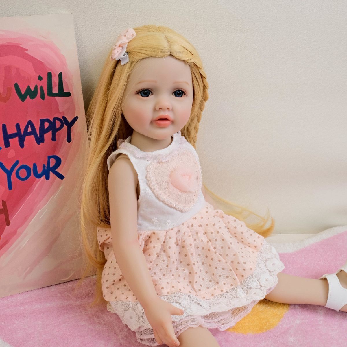 赤ちゃん人形女の子プリンセス服手作りのクリスマスの誕生日プレゼント