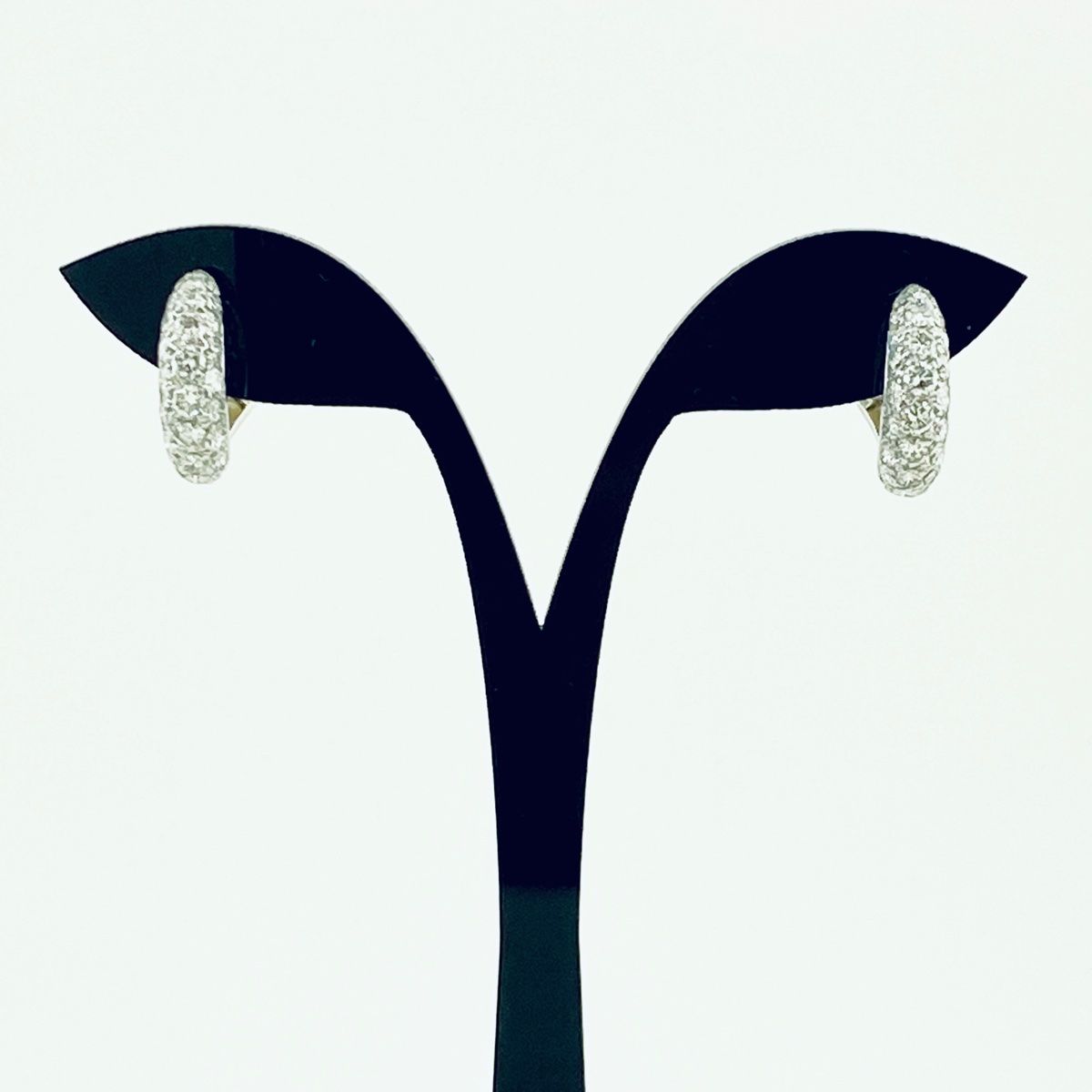 メレダイヤ デザインイヤリング プラチナ イヤリング Pt900 K18  