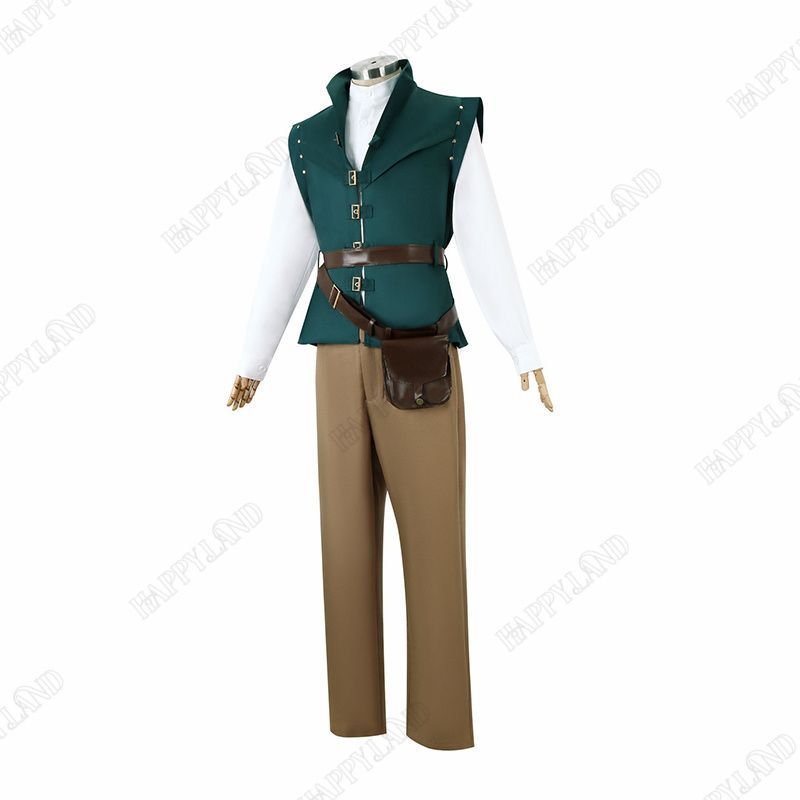 塔の上のラプンツェル フリン・ライダー コスプレ衣装 Flynn Rider コスプレ コスプレ道具 ステージ服 コスチューム イベント 仮装 学園祭 文化祭 ハロウィン 舞台 演出服 演劇 撮影