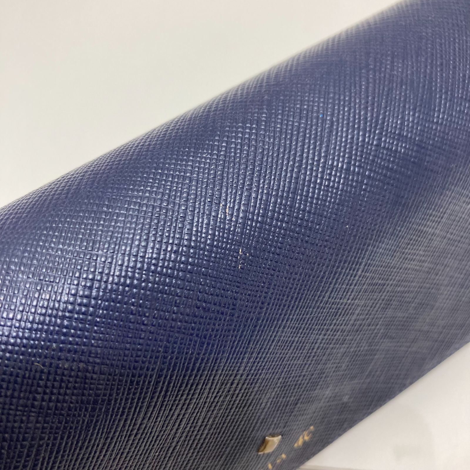 Luria 4℃ 長財布 ロングウォレット ネイビー 青 ヨンドシー ルリア4 