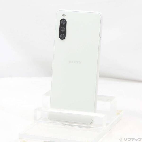 安い 〔品〕 Xperia 10 III 128GB ホワイト SOG04 auロック解除