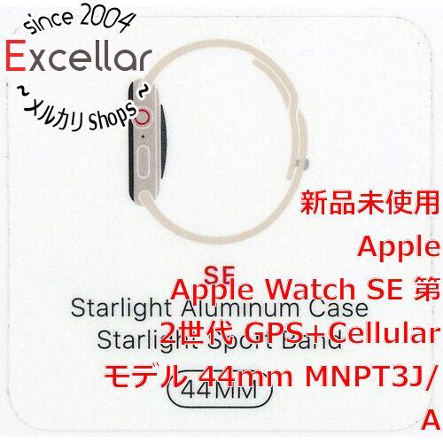 bn:17] APPLE Apple Watch SE 第2世代 GPS+Cellularモデル 44mm MNPT3J