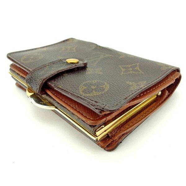 ルイヴィトン がま口財布 二つ折り ポルトモネビエヴィエノワ