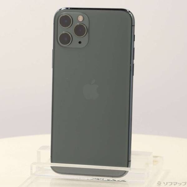 中古品〕 iPhone11 Pro 256GB ミッドナイトグリーン MWCC2J/A 中古品〕 iPhone11 Pro 256GB ミッドナイトグリーン MWCC2J/A