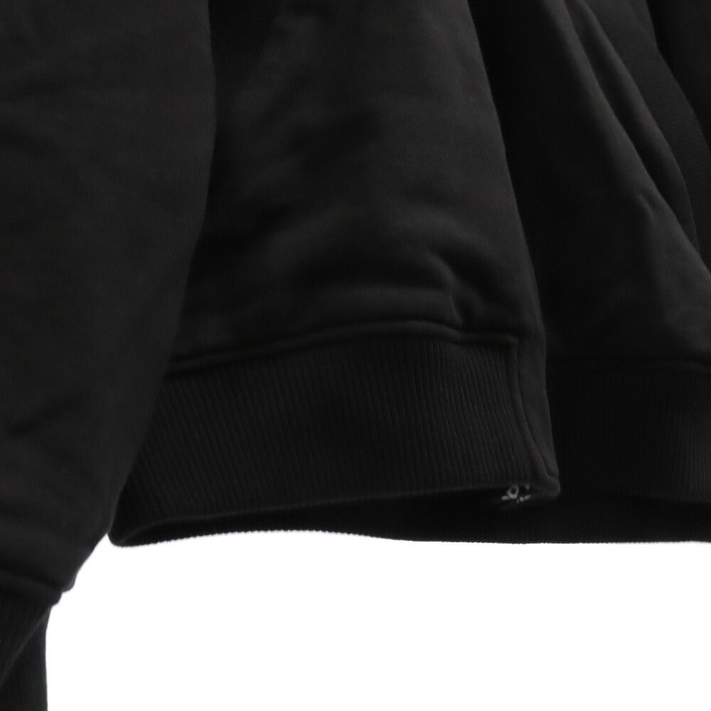 DIESEL ディーゼル J BOMZ JACKET 00SARH リバーシブル ナイロンパーカー ジップアップフーディ― ブラック63センチ袖丈