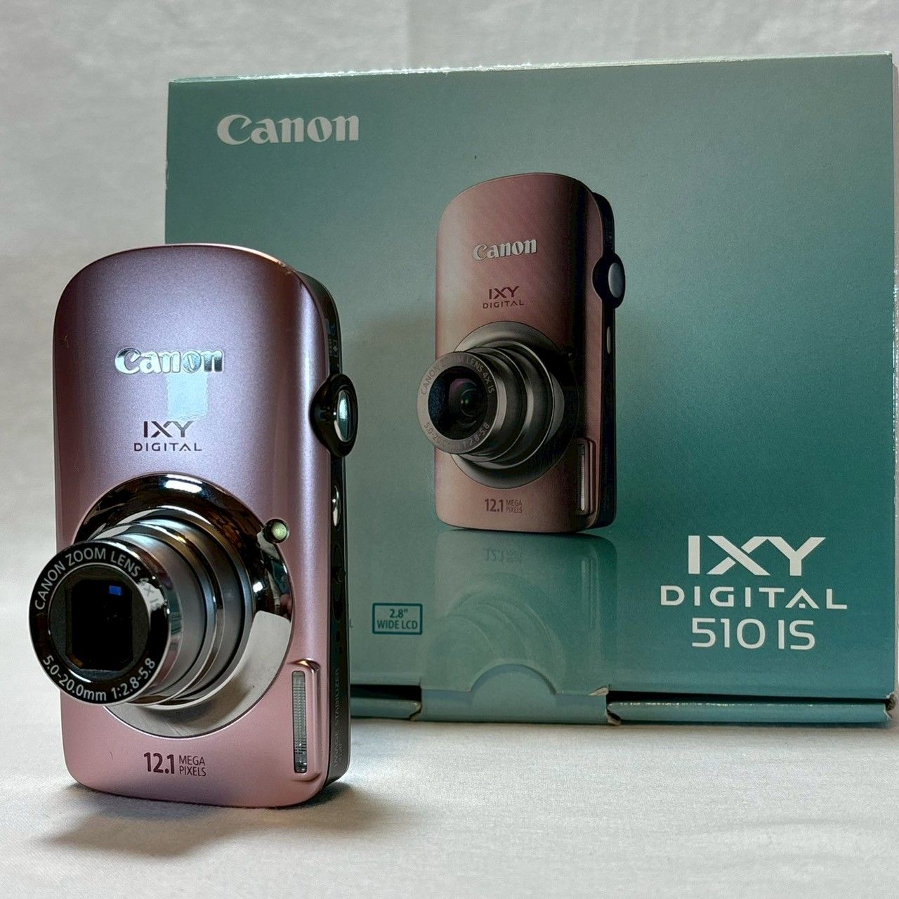 ✨美品・完動品✨】Canon/IXY/DIGITAL/510/IS/ピンク/箱/付属品完備 