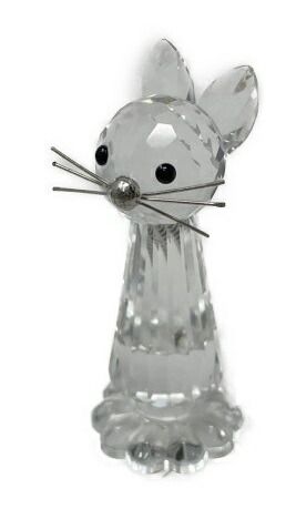 SWAROVSKI クリスタル 猫 フィギュリン 183274