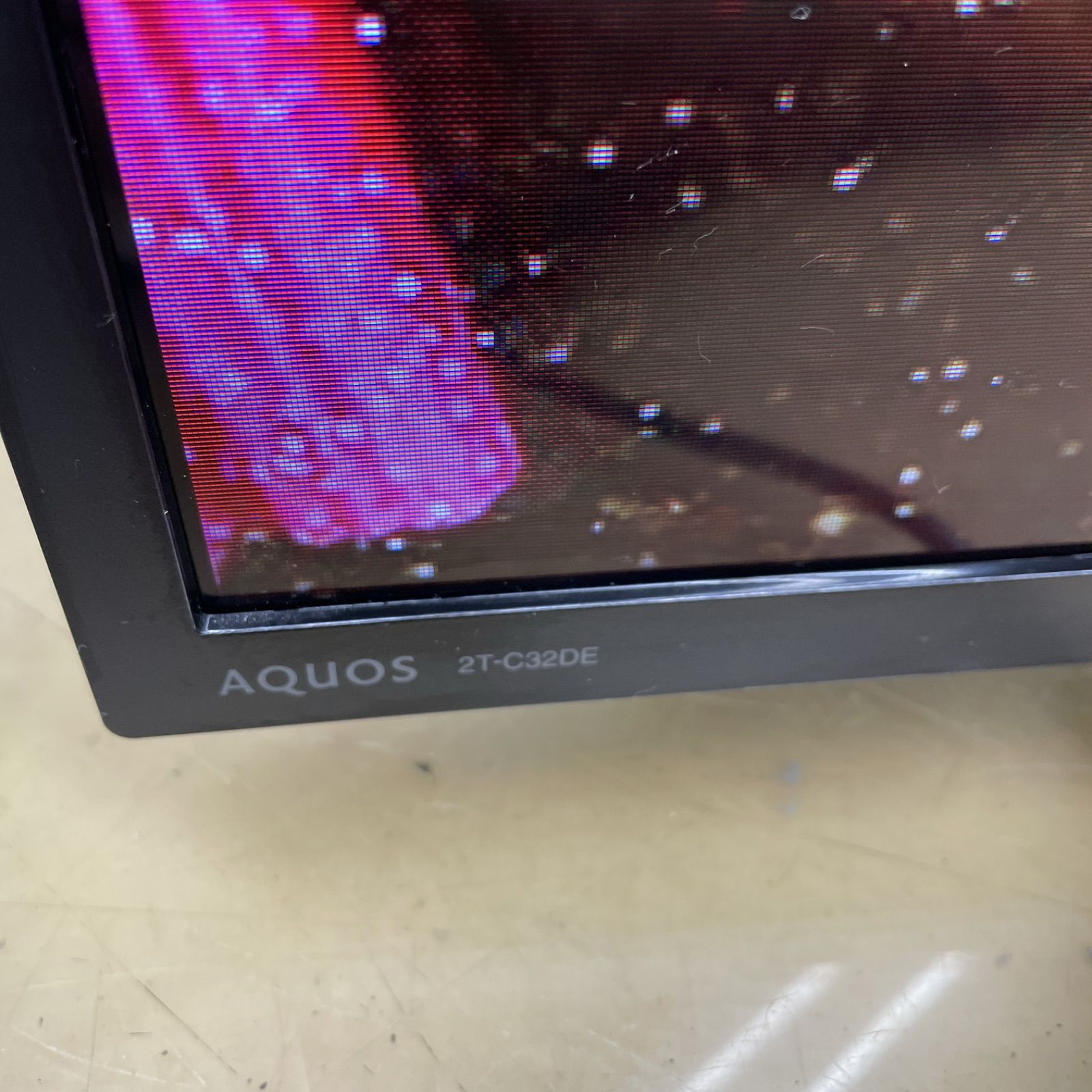 R080☀️ SHARP 32型 地デジTV 21年製 2T-C32DE 液晶テレビ⭐動作確認