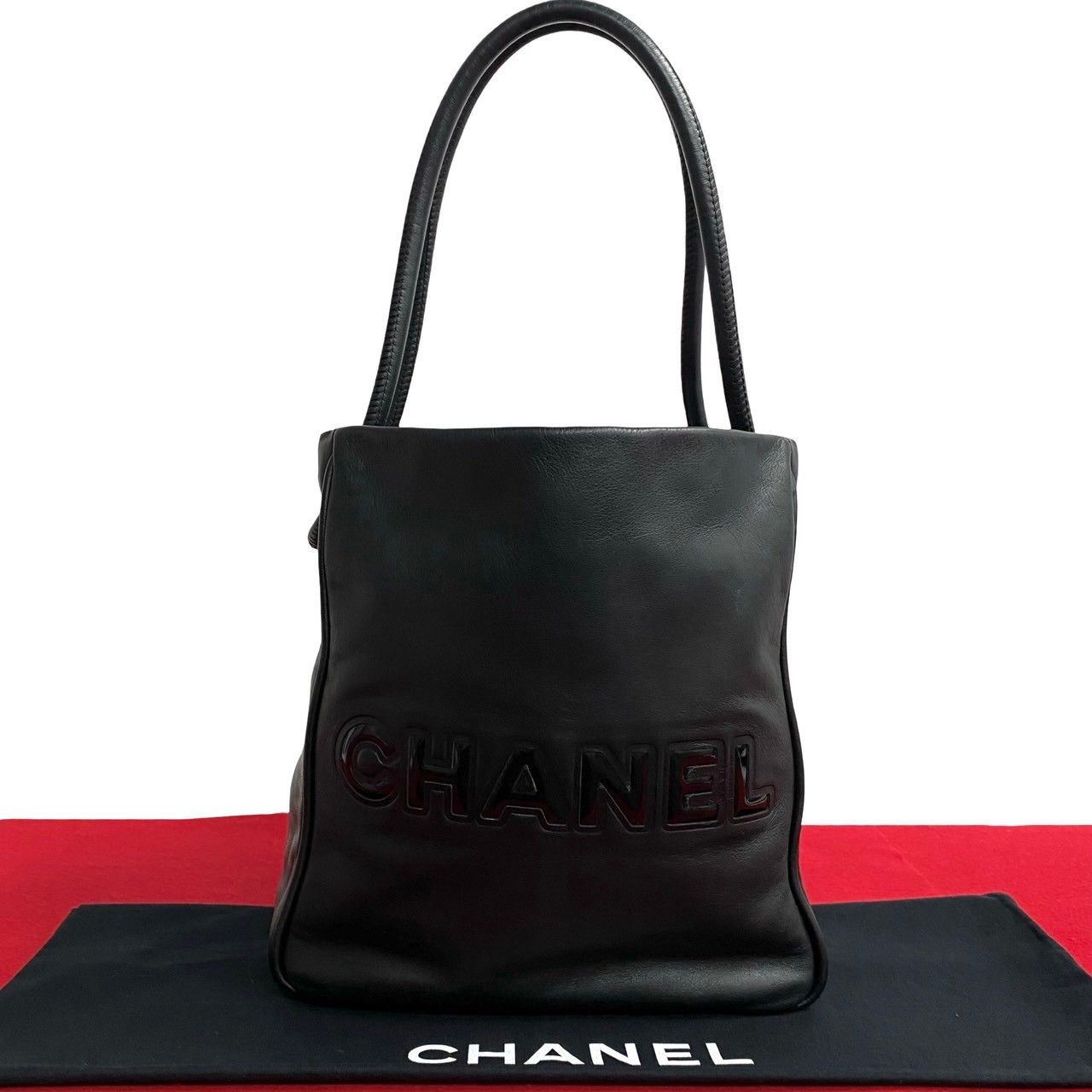 極 美品 希少品 シール有8番台 CHANEL シャネル ロゴ カメリア 