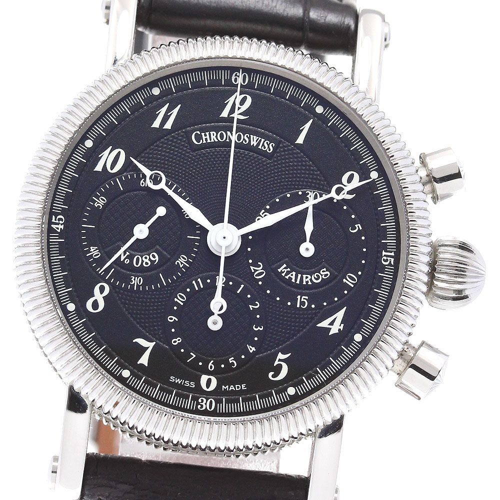 超希少】ROLEX プレシジョン K18WG カットガラス 金無垢 手巻 超希少