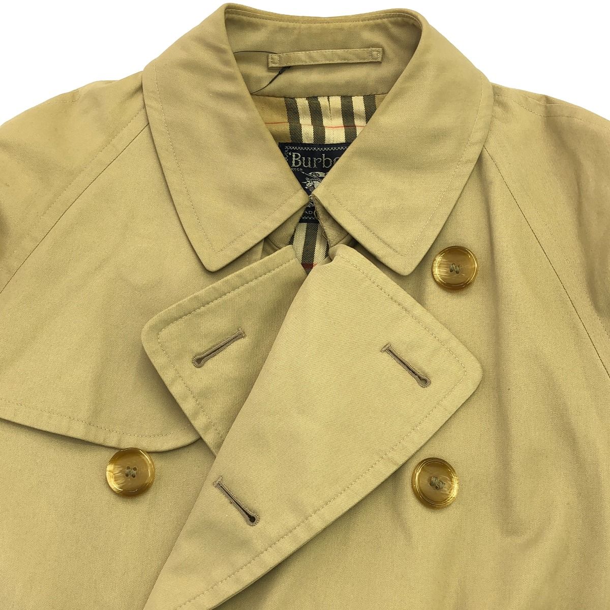 バーバリーズ Burberrys ノバチェック トレンチコート ロング ベージュ