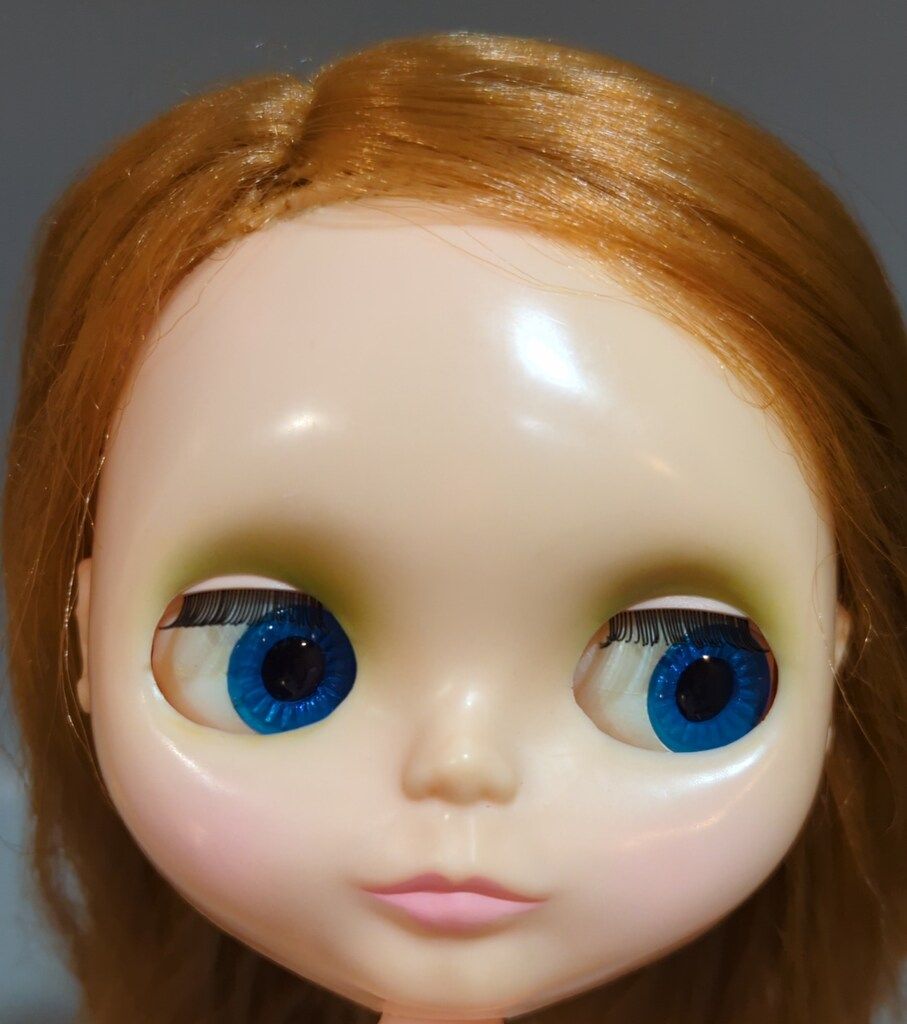 ケナー Blythe ヴィンテージブライス 7桁 赤毛 サイドパート