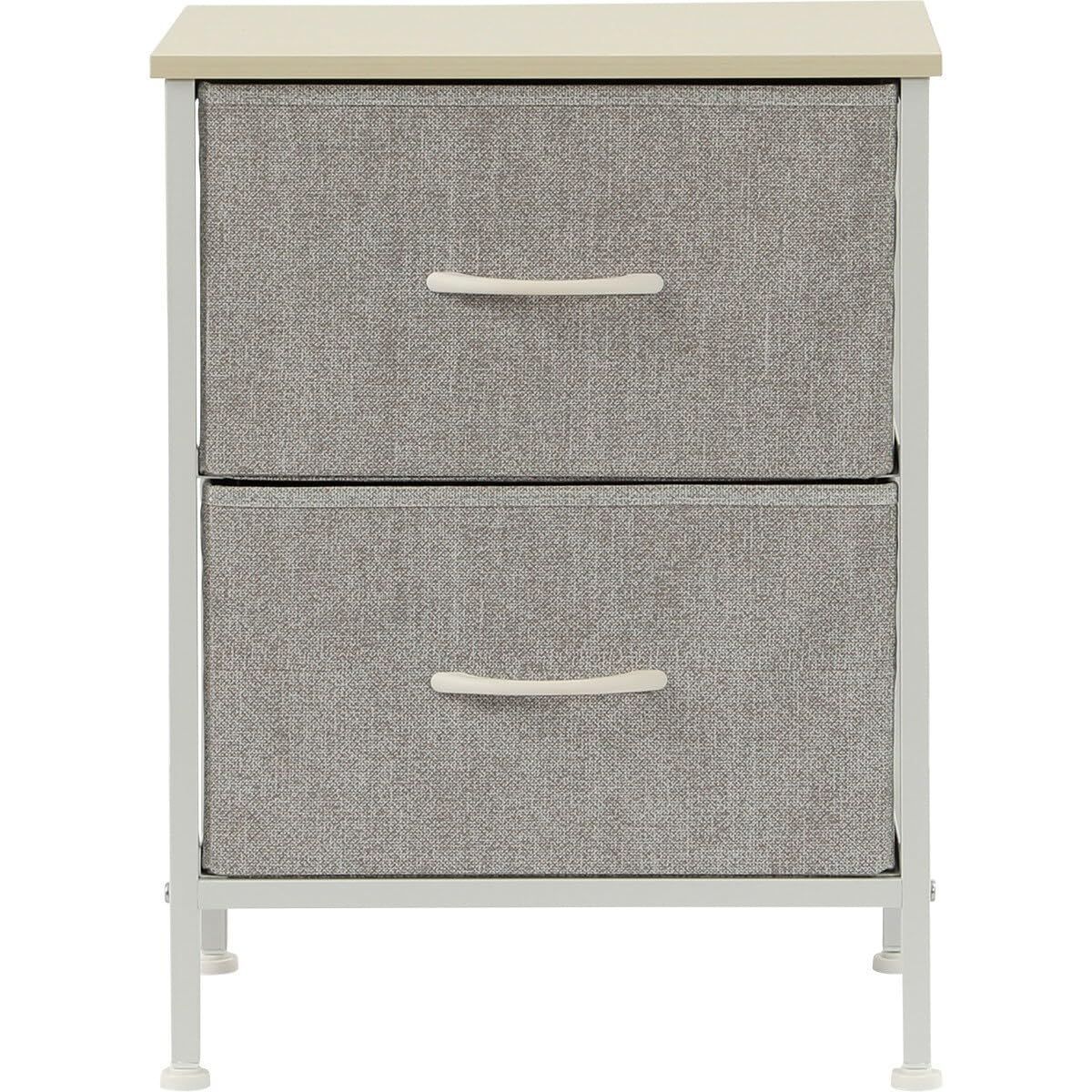 ニトリ 軽量 ローチェスト JH006 幅42cm ライトグレー ホワイト NITORI 0542085