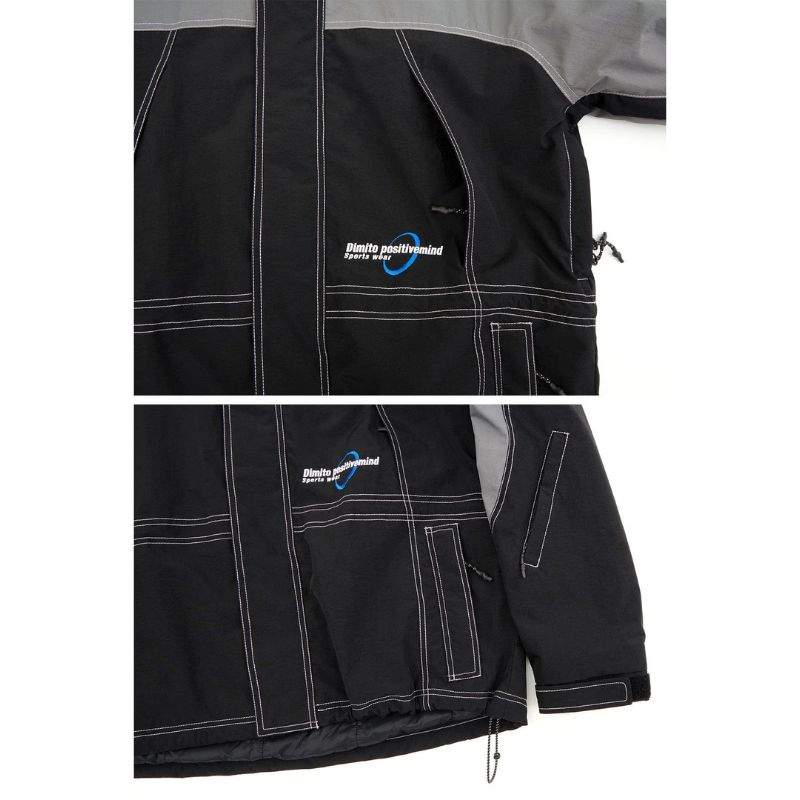 ムラスポ公式】DIMITO ディミト WORKS STITCHED JACKET（BLACK