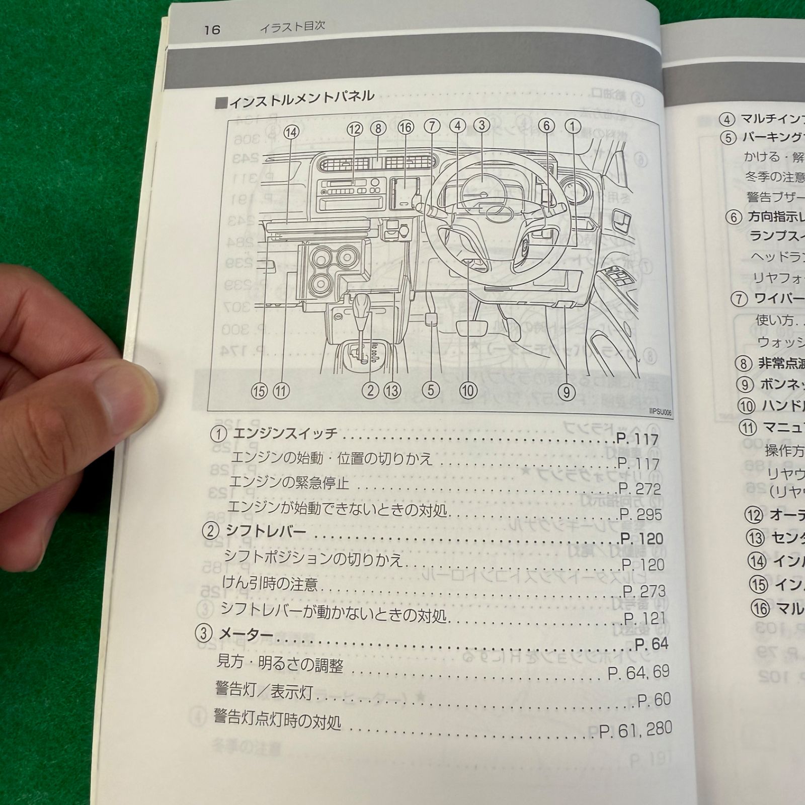 トヨタ TOYOTA プロボックス PROBOX ガソリン車 取扱説明書 01999