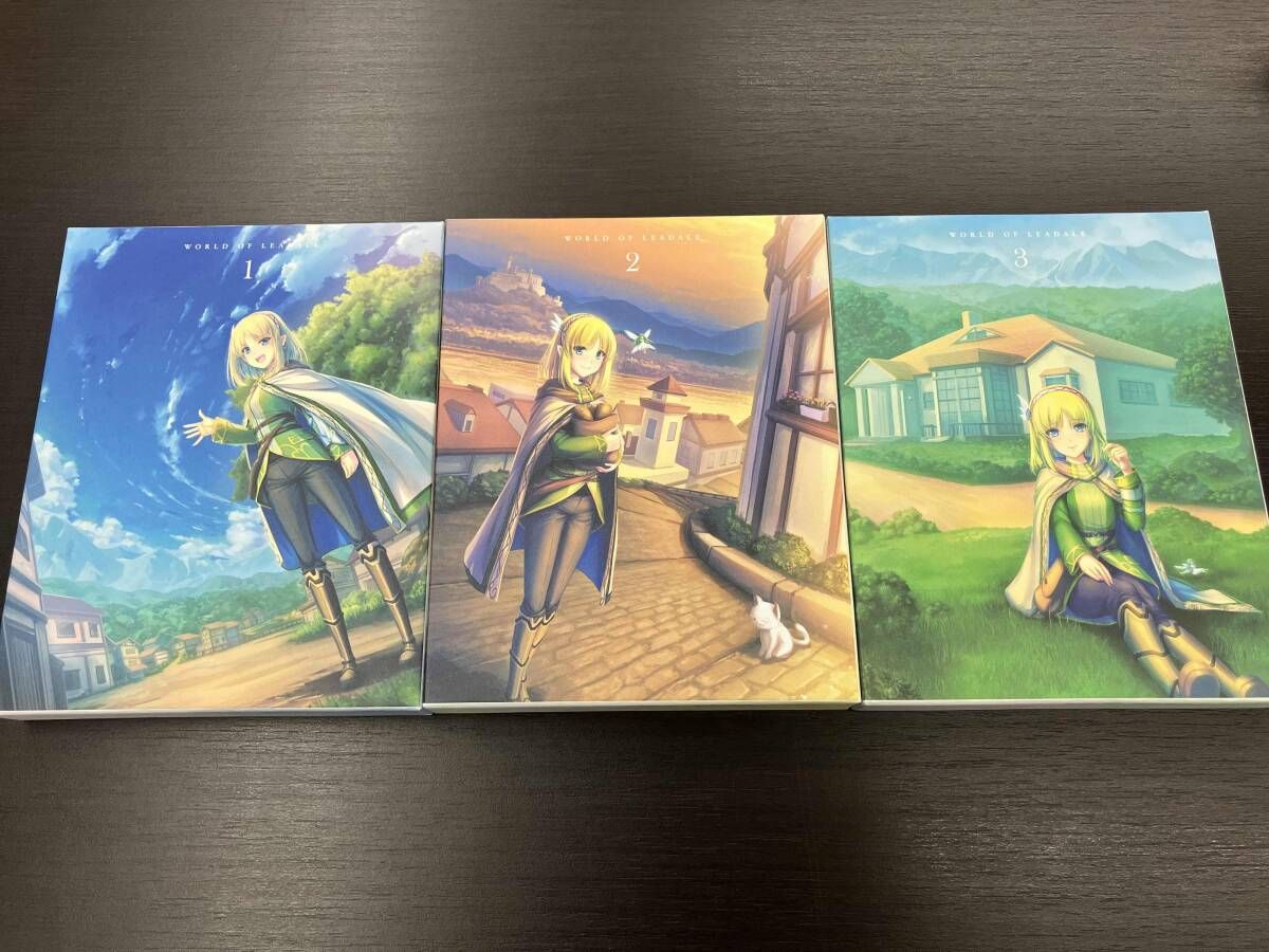 美品！全3巻セット】「リアデイルの大地にて 第1~3巻 Blu-ray Disc 