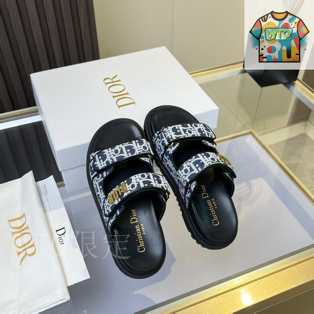 【希少】DIOR サンダル ヴィンテージ RARE Vintage Dior Monogram Rubber Sandals Size 36 | eBay