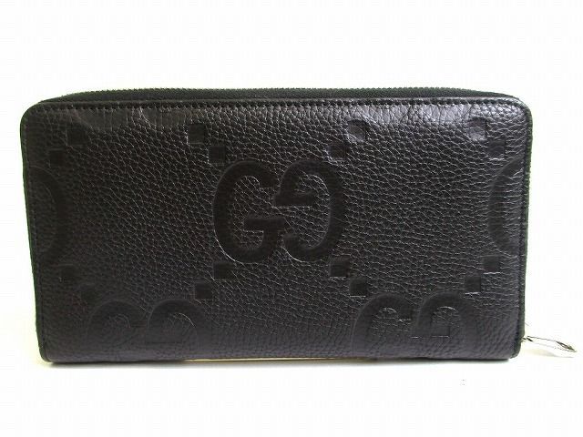 グッチ GUCCI ジャンボ GG ジップウォレット ラウンドファスナ