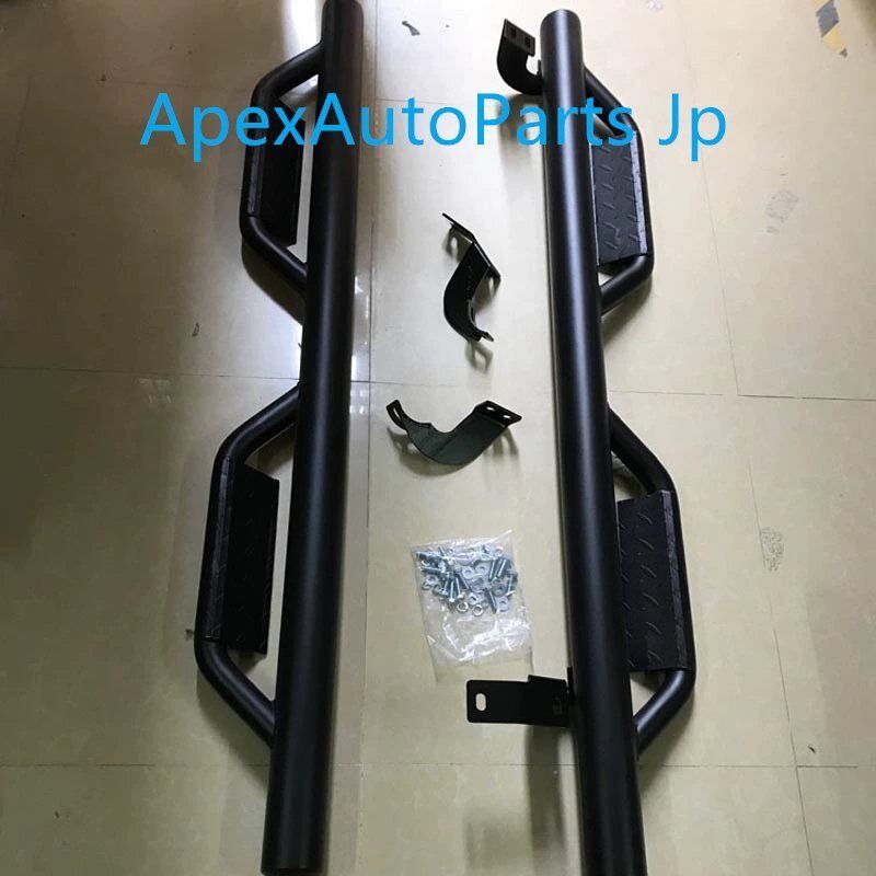 トヨタ FJクルーザー用 簡易パイプステップ サイドステップ 昇降補助ステップ 大径パイプサイドガード 改造キットZYL878 FFCRYSTALESIA_COM