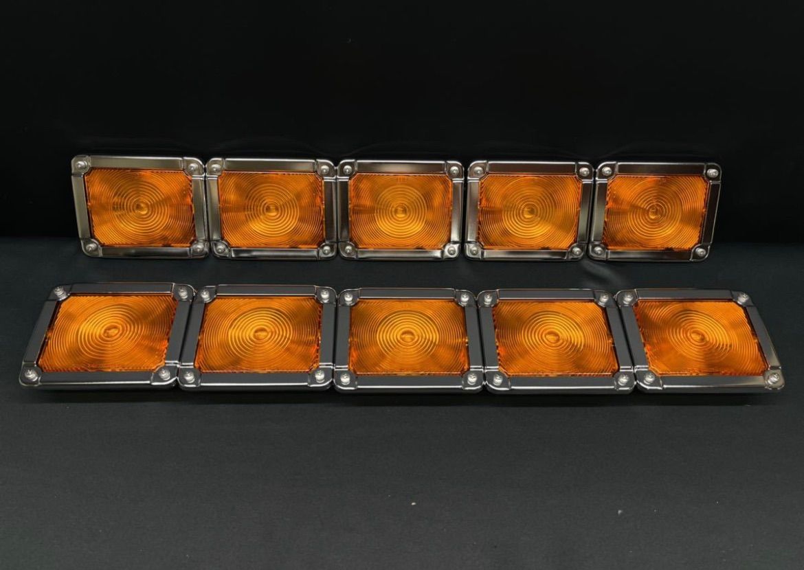 小糸中間サイドバスウィンカー 3連ウロコステー デコトラ