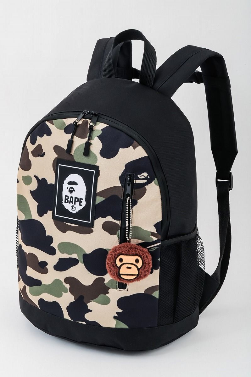 新品)BAPE KIDS® CAMOバックパック&マイロチャーム - メルカリ