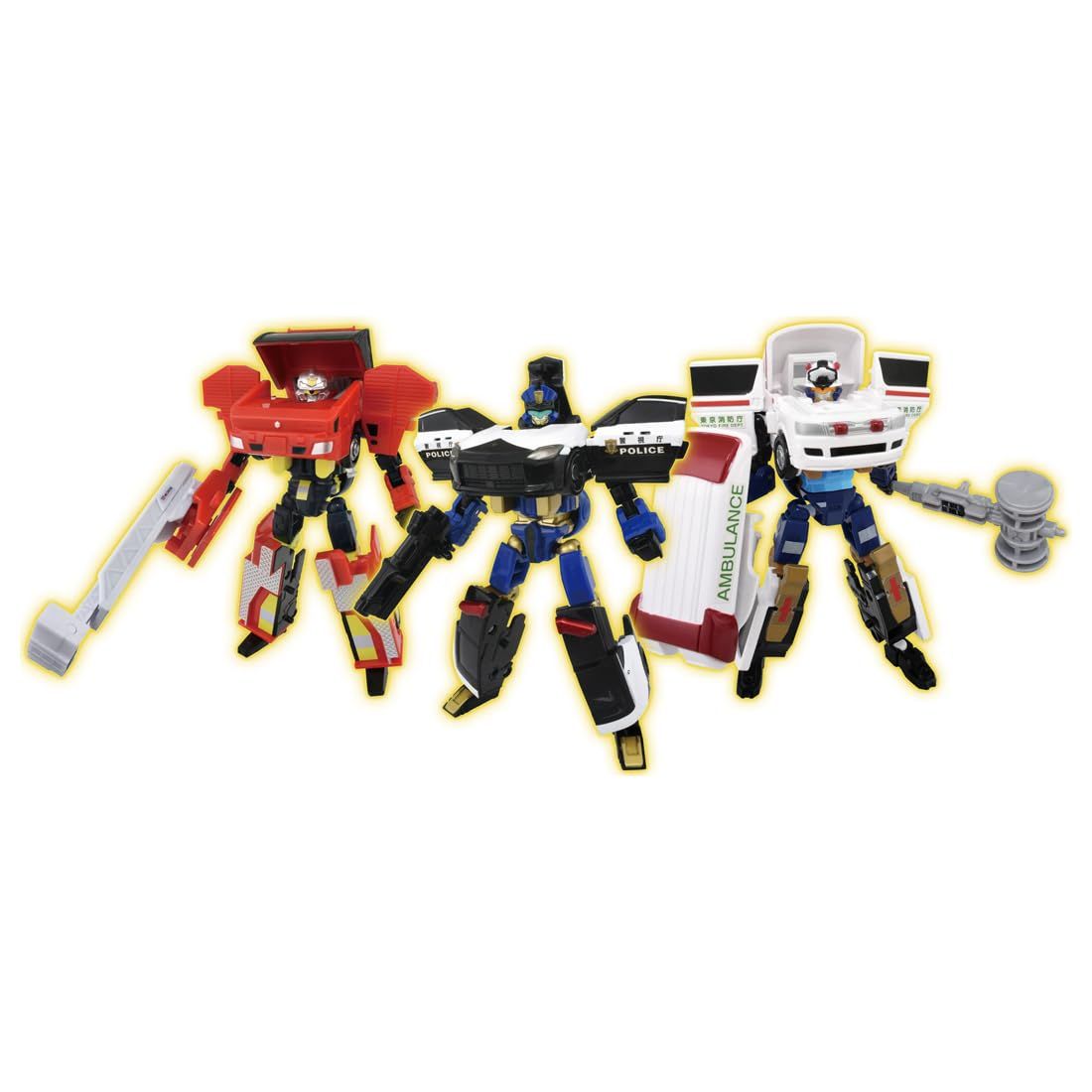 タカラトミー トミカ ジョブレイバー 警察消防救急DXエントリーセット ミニカー おもちゃ 3歳以上 [単品]